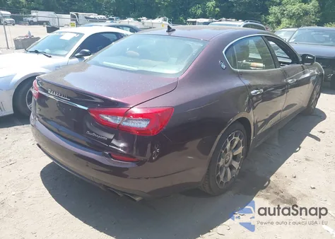 2016 Maserati Quattroporte S Q4 из США, поврежденный, VIN ZAM56RRA9G1186061